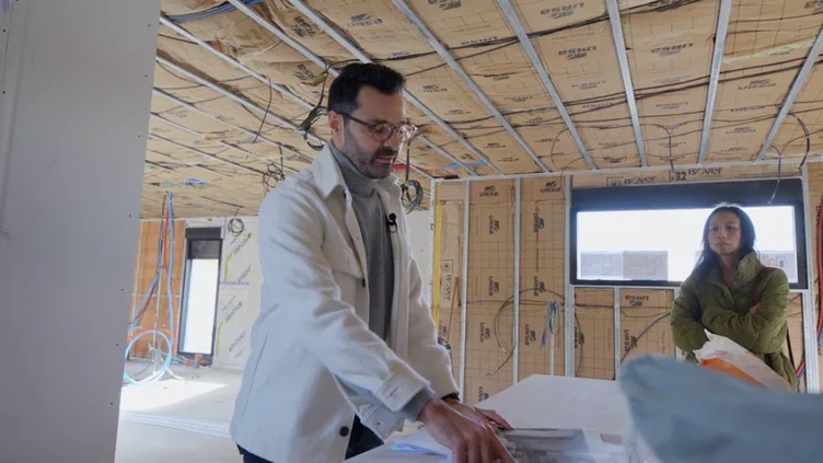 Visite de chantier Mérignies